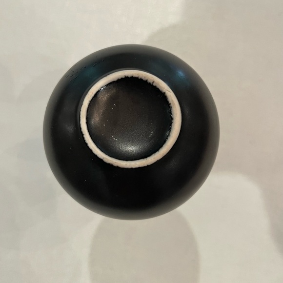 Vintage Gun metal ceramic mod style bud vase. GUC! - Picture 3 of 5